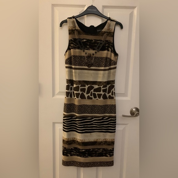 Frank Lyman Design Dresses Frank Lyman Mixed Animal Print Dress